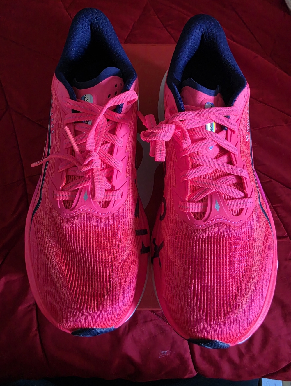 Puma FIRE! NIB! x HIROX Deviate Nitro 4 in Pure Pink Puma White. Sz 6. R2S!! - Picture 12 of 15